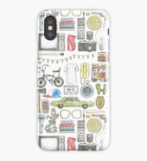 STRANGER THINGS object illustration barb glasses quote eggs 011 upside down demogorgon eleven iPhone Case/Skin