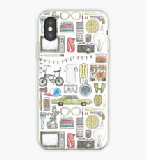 STRANGER THINGS object illustration barb glasses quote eggs 011 upside down demogorgon eleven iPhone Case