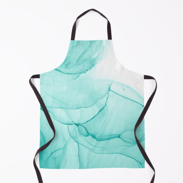 Item preview, Aqua Liquid Paint Marble 8 designed and sold by MysticMarble.