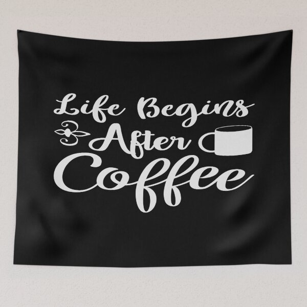 Item preview, Life Begins After Coffee designed and sold by phassystore.
