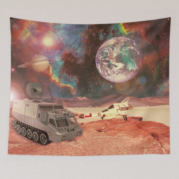 Item preview, British Series UFO, Secret Organization Shado, Spaceships Interceptor and Mobile, Gerry Anderson, Officially Licensed Fan Art designed and sold by Mauswohn.