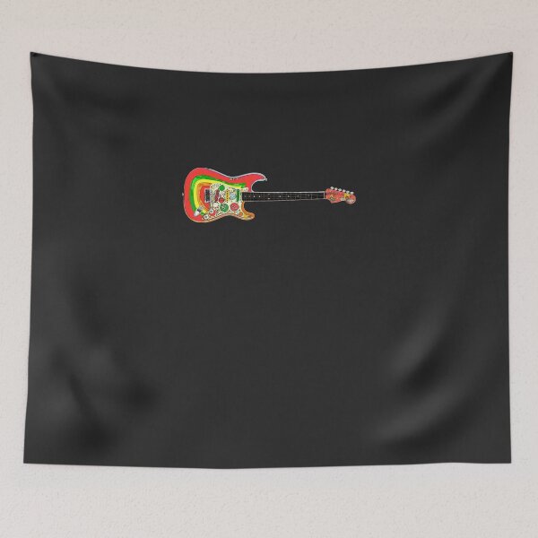 Item preview, George Harrison Guitar Sticker designed and sold by barbaraharbaug.