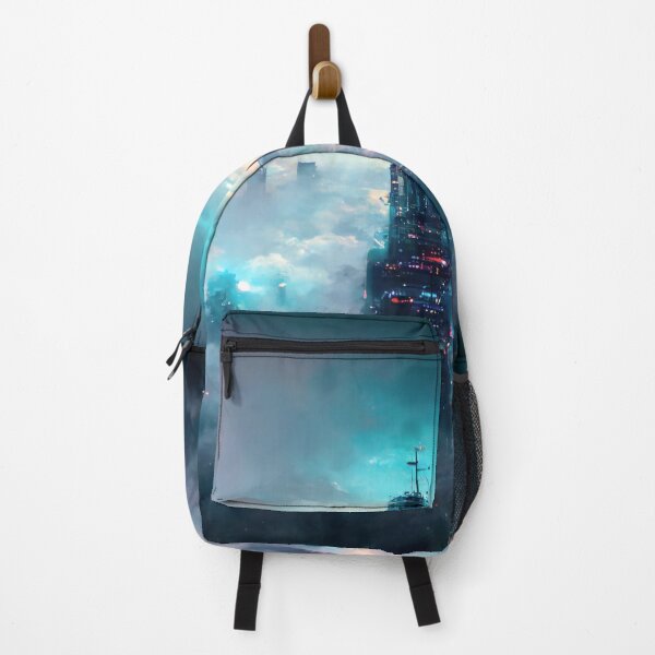 Item preview, Cyberpunk Synthwave Cloud City designed and sold by yAnn1x.
