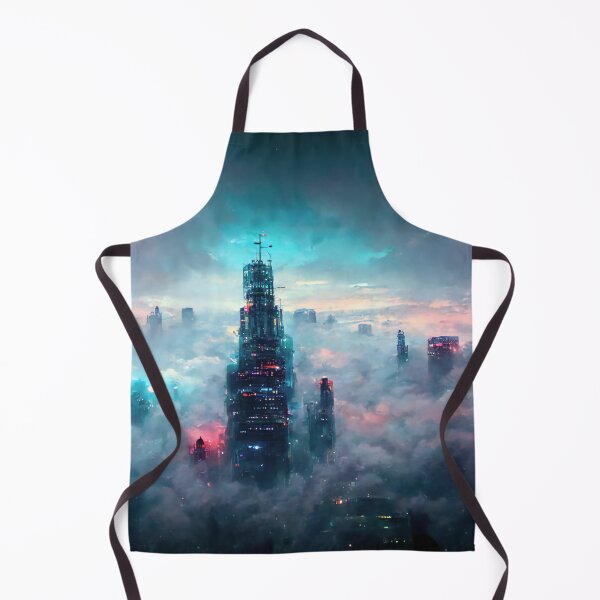 Item preview, Cyberpunk Synthwave Cloud City designed and sold by yAnn1x.