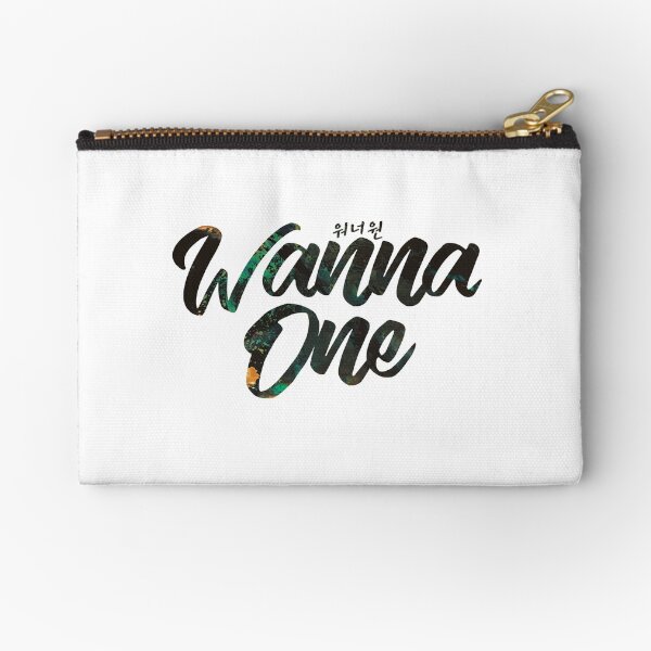 Wanna One Group Name Zipper Pouch