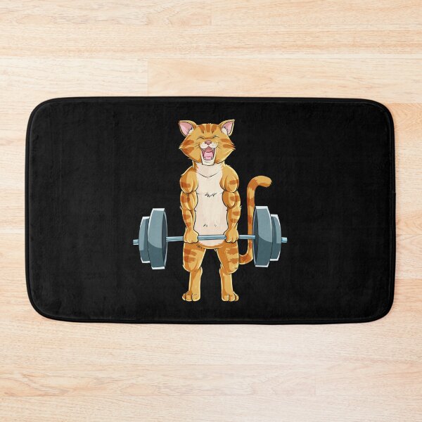Item preview, Cat-Deadlift-Powerlifting-T-Shirt-Fitness-Gym-Lifting-Weights-Tee-Gifts designed and sold by Whada65tw.
