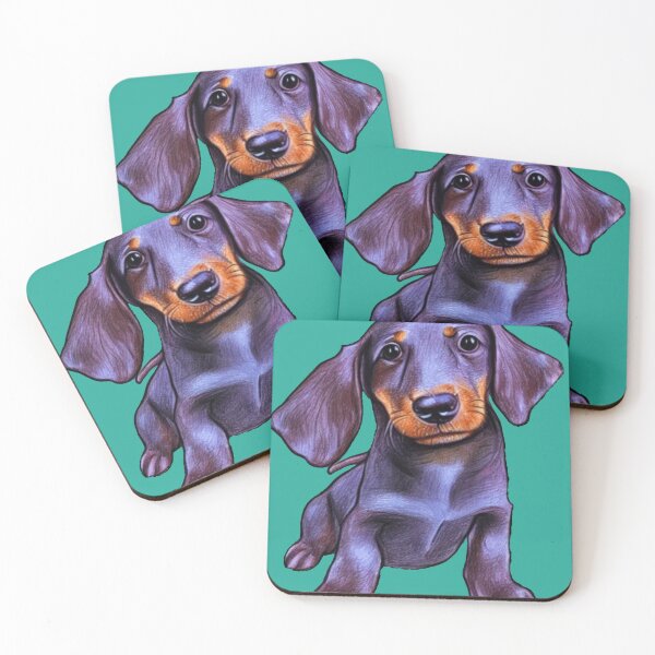 Item preview, Dachshund puppy with the biggest ears ever designed and sold by ODINDISA.