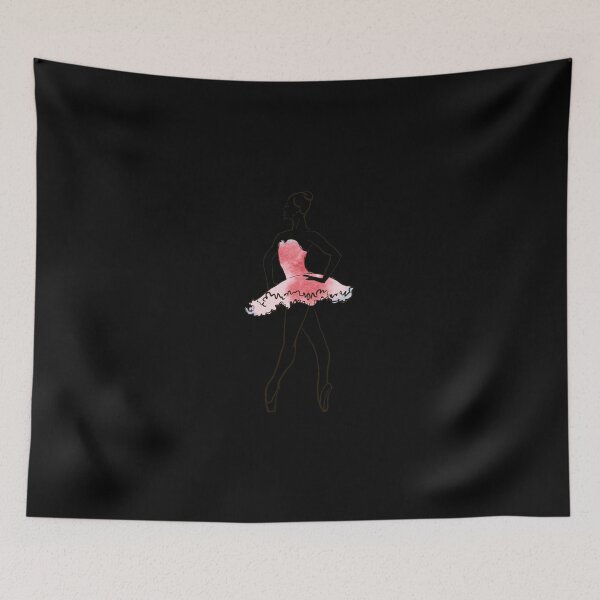 Item preview, ballerina-figure,-watercolor-illustration-Tote-Bag designed and sold by Whada65tw.