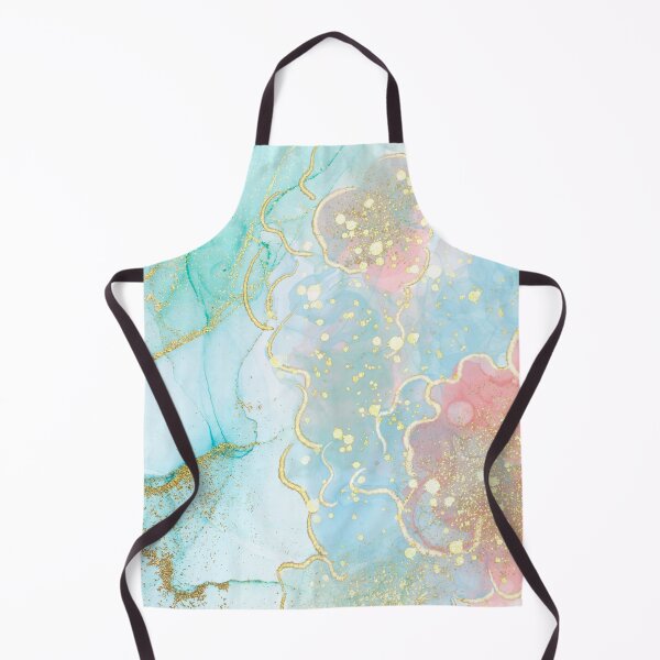 Item preview, Aqua Liquid Paint Marble 14 designed and sold by MysticMarble.