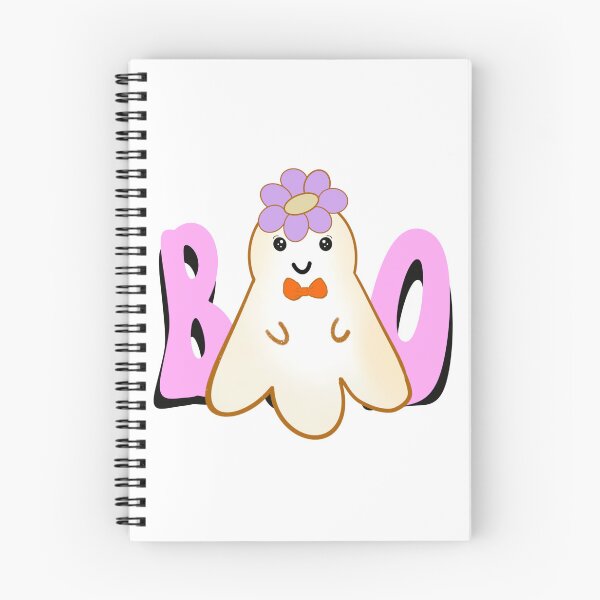 Item preview, BOO Cute Ghost Retro Pastel Halloween Design designed and sold by Tonya51.