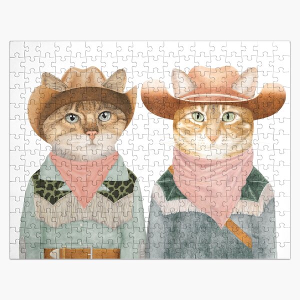 Item preview, Ginger Cat Cowboys designed and sold by AnimalCrew.