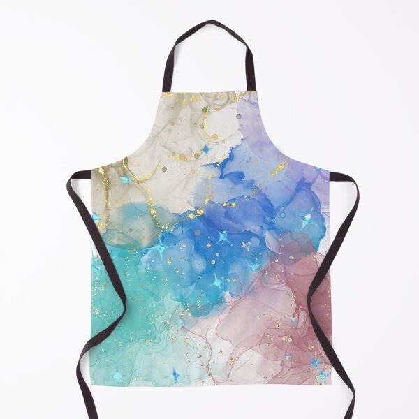 Item preview, Aqua Liquid Paint Marble 17 designed and sold by MysticMarble.