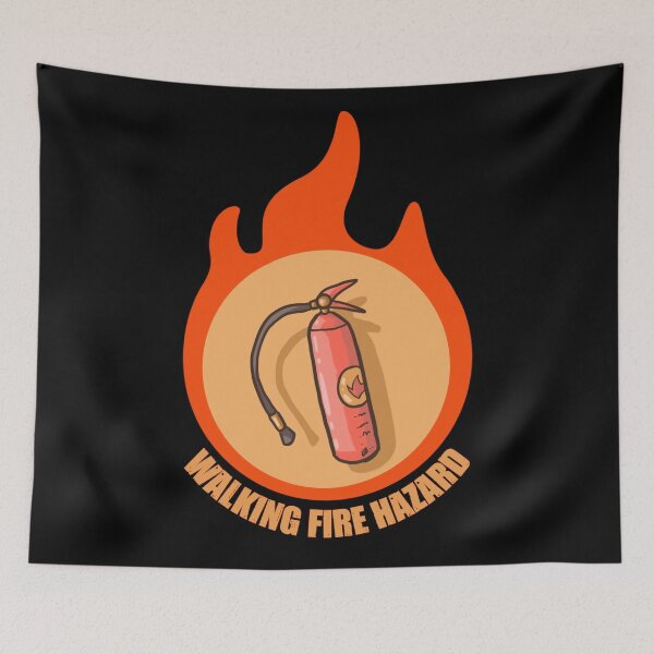 Item preview, Walking fire hazard designed and sold by SidTastic .