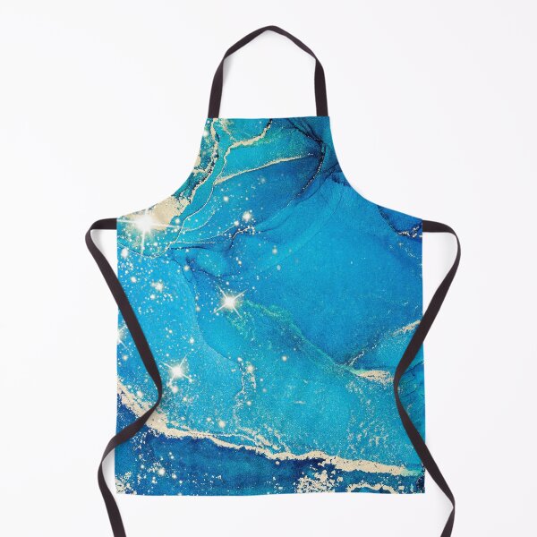 Item preview, Aqua Liquid Paint Marble 18 designed and sold by MysticMarble.