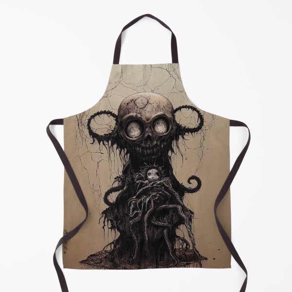 Item preview, Monster Jenglot, a Weird, strange and Creepy Creatures Board Prints designed and sold by PantatKiller.