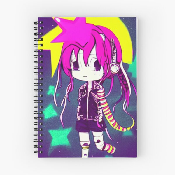 Item preview, Women Kawaii cyberpunk fashion Chibi - Cute anime girls designed and sold by Akimatax ✯✯✯✯✯.