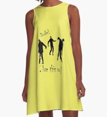 Dancing Zombies A-Line Dress