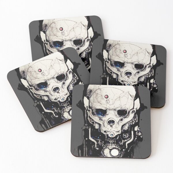 Item preview, Cyborg Skull of Dead Technology ::Reborn:: (Drawing) designed and sold by ArtificialEye.