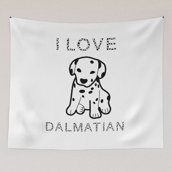 Item preview, I love dalmatian dog designed and sold by khulisara246.