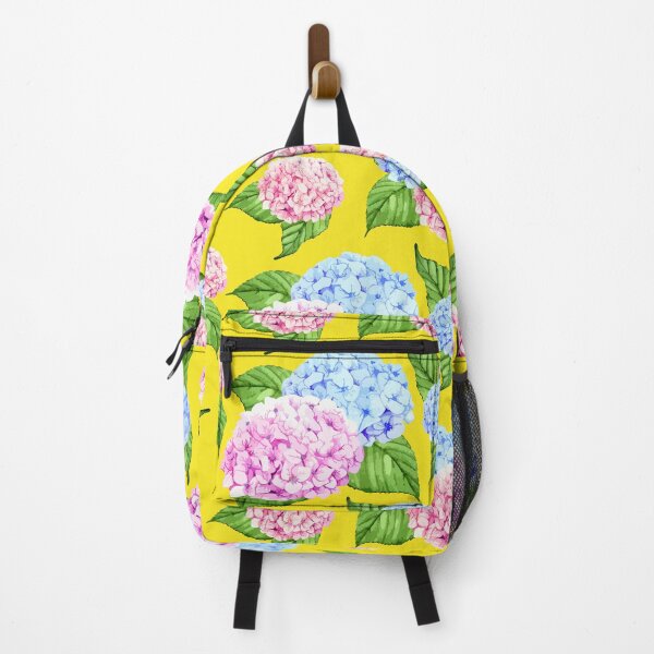 Item preview, Hand Drawn Vintage Flower Market -Pink Blue Hydrangea designed and sold by Tamas Das.
