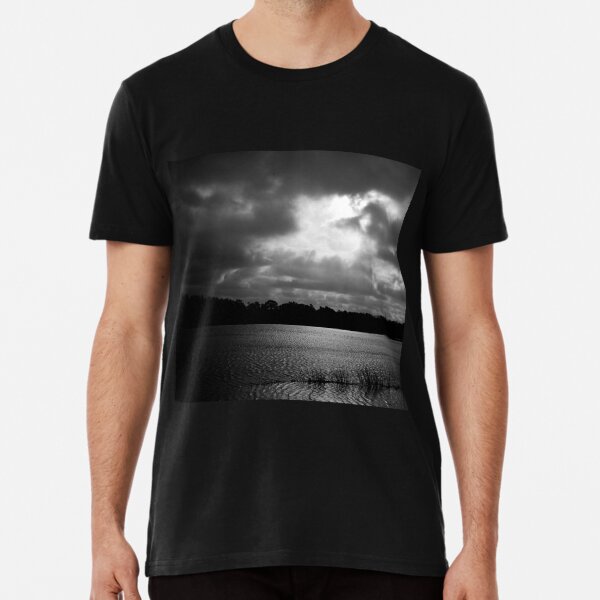 Black and White Lake Premium T-Shirt