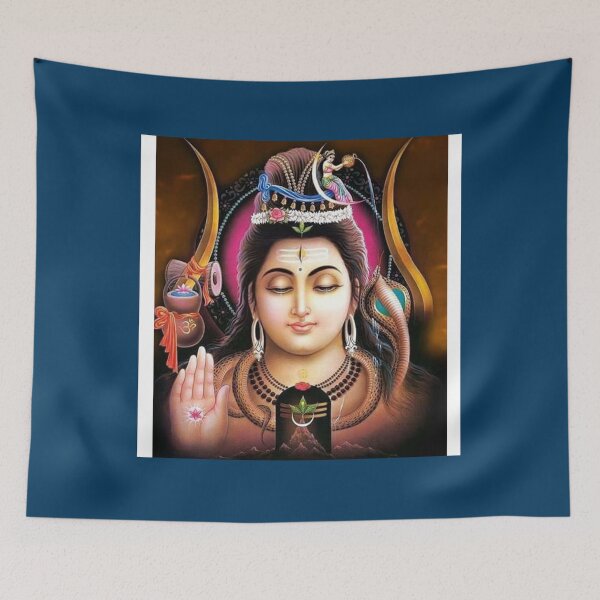 Item preview, Lord Mahadev Chiffon Top designed and sold by LukadHughes.