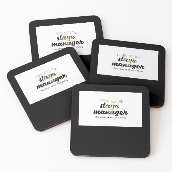 Item preview, The-Stage-Manager-Knows-Coffee-Mug designed and sold by Acep165tw.