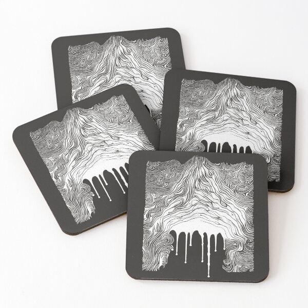 Item preview, Ink Dripping Zen Maze designed and sold by ArtificialEye.