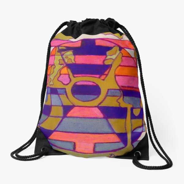 Hexagram 28: Ta Kuo (Power of the Great) Drawstring Bag