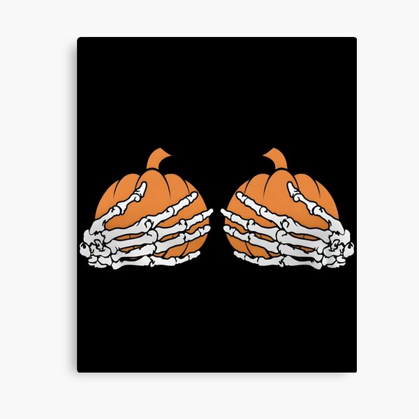 Snoopy and Charlie Brown Pumpkin Detroit Red Wings Halloween Canvas Print  for Sale by FatmaWulf