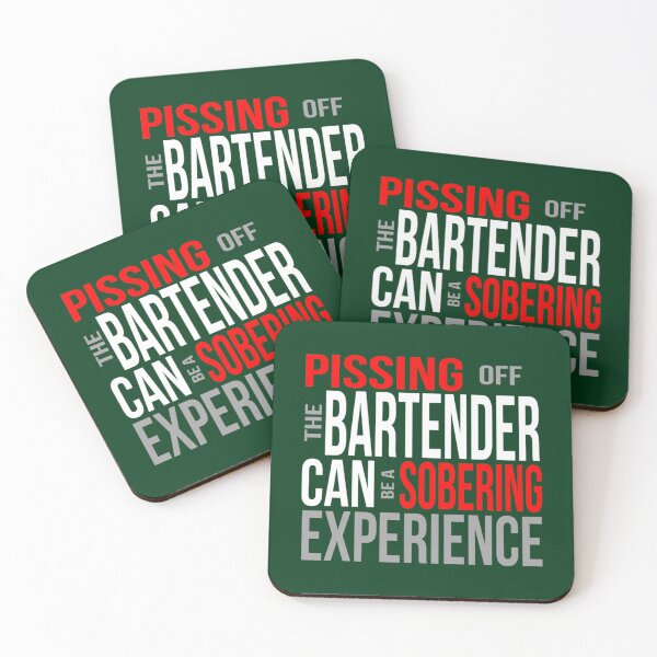 Item preview, Pissing Of A Bartender Art Design   designed and sold by ringeGeek.