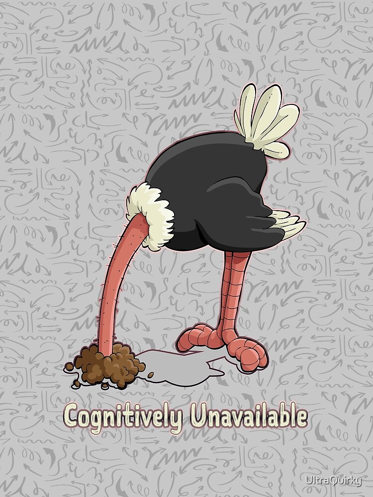 Cognitively Unavailable. by UltraQuirky