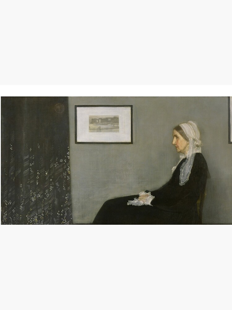 Whistlers Mother Oil Painting by James McNeill Whistler by podartist