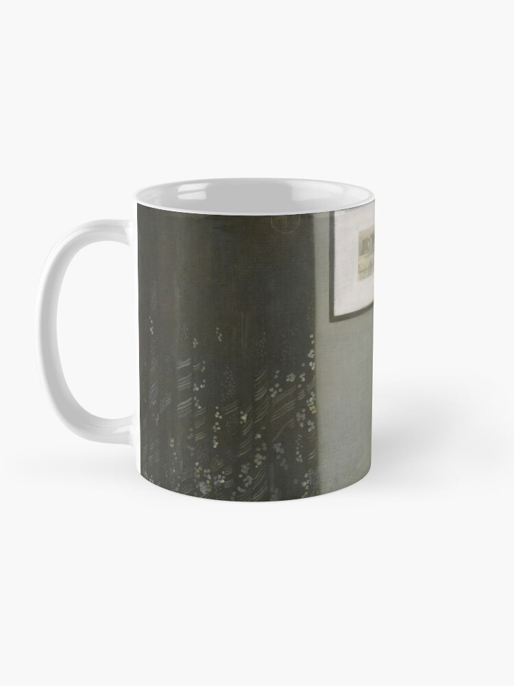 Alternate view of Whistlers Mother Oil Painting by James McNeill Whistler Mug
