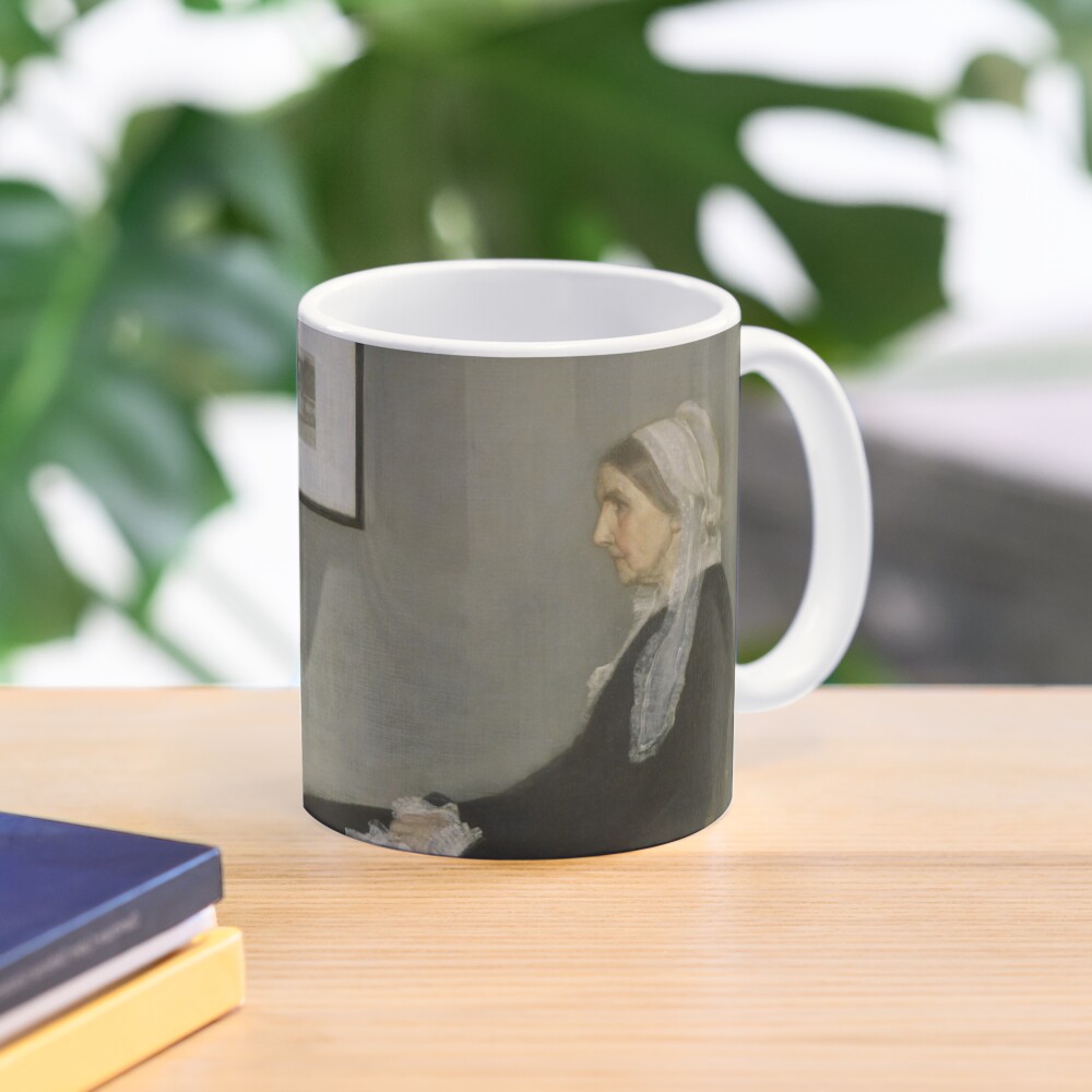 Whistlers Mother Oil Painting by James McNeill Whistler Mug