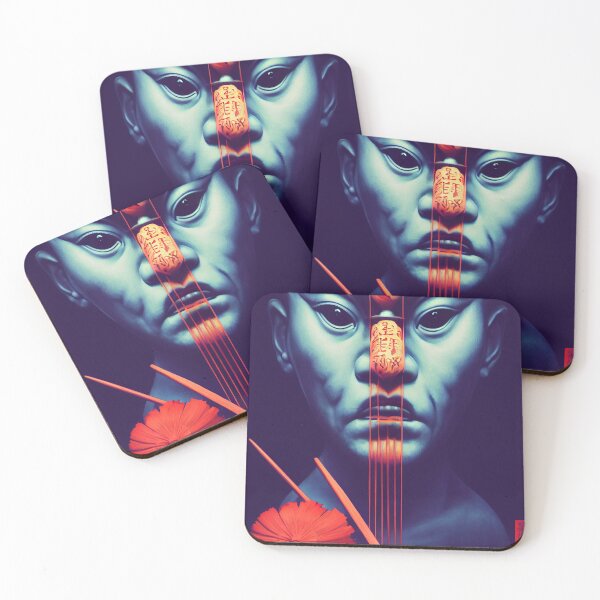 Item preview, AI art of "3d Ukiyi-e render of Musashi Miyamoto" Japanese Samurai designed and sold by ArtificialEye.