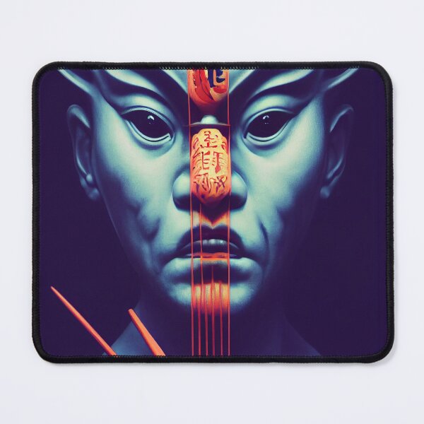 Item preview, AI art of "3d Ukiyi-e render of Musashi Miyamoto" Japanese Samurai designed and sold by ArtificialEye.