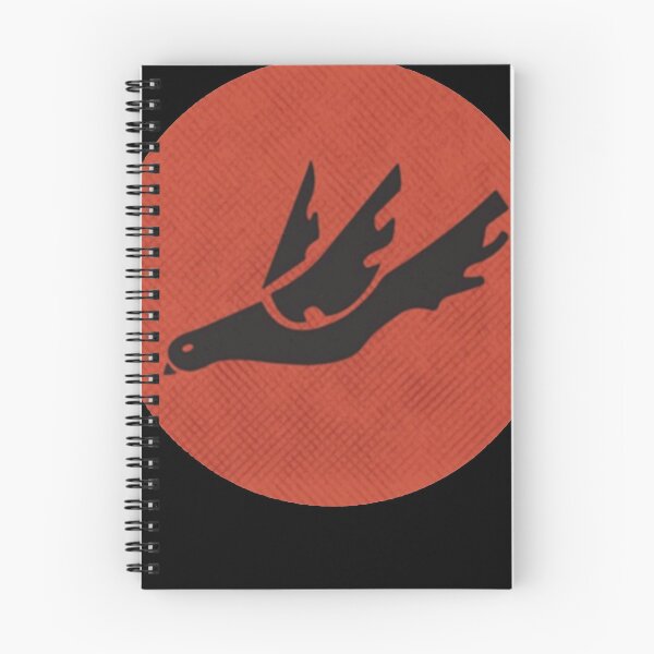 Item preview, Thursday band dove logo (orange circle) designed and sold by RAELYNN-xdz.