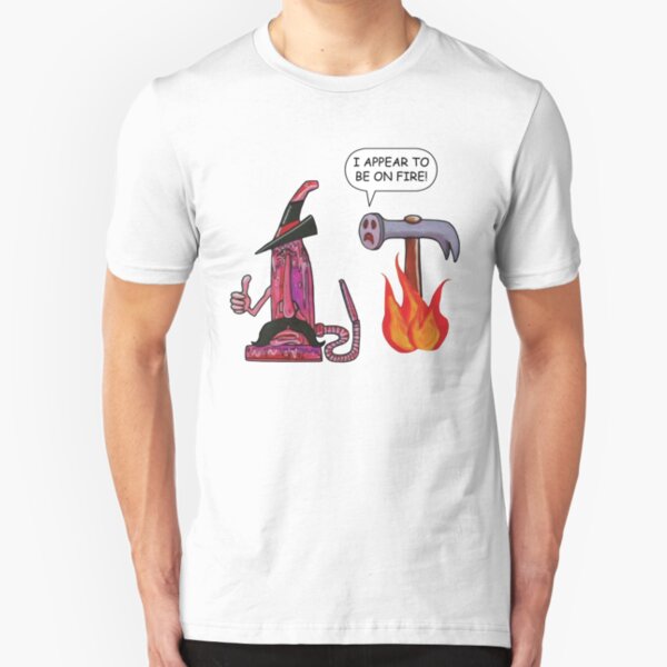 Charlie Sets Fire to a Posh Hammer Slim Fit T-Shirt