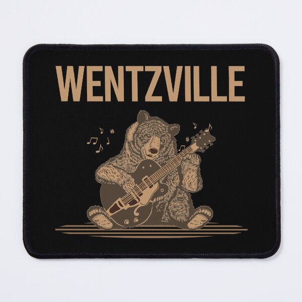 Item preview, Bear With Guitar Wentzville designed and sold by BloodMoneyTwit.