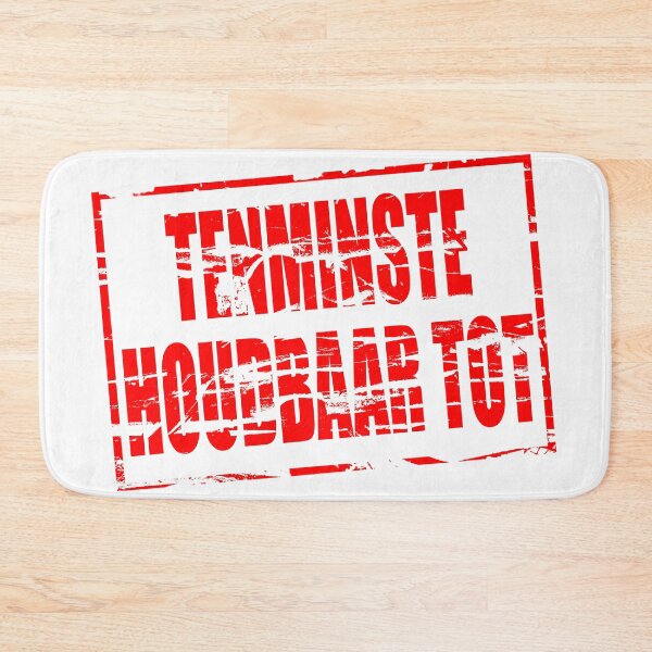 Item preview, Rood rubberen stempeleffect. "Tenminste houdbaar tot" designed and sold by funkyworm.