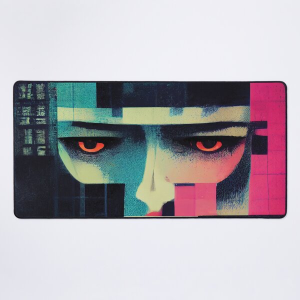 Item preview, I see you. Contemporary abstract art designed and sold by Wavesbender.
