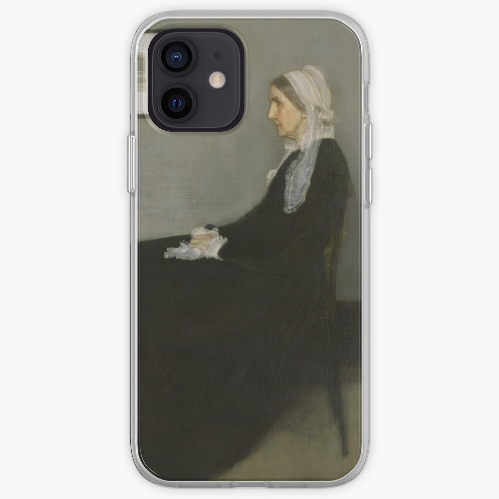 Whistlers Mother Oil Painting by James McNeill Whistler iPhone Case & Cover
