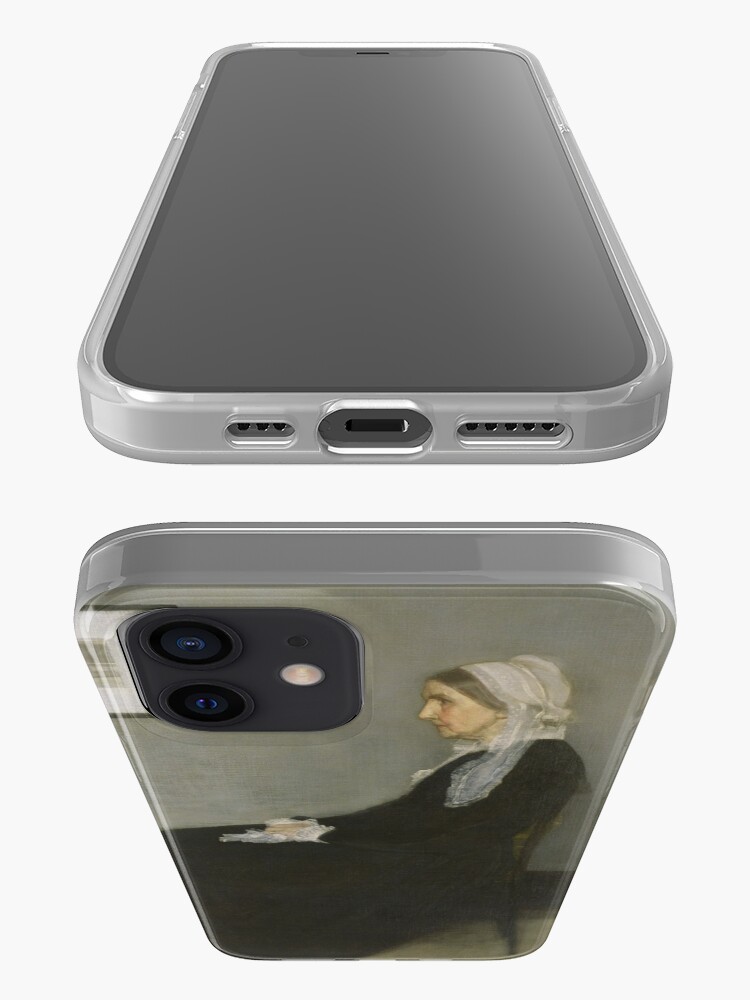 Alternate view of Whistlers Mother Oil Painting by James McNeill Whistler iPhone Case & Cover
