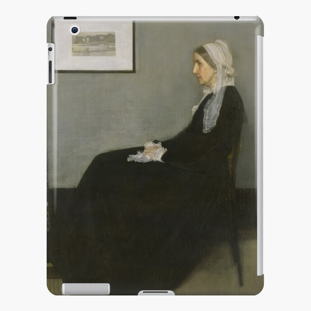 Whistlers Mother Oil Painting by James McNeill Whistler iPad Case & Skin