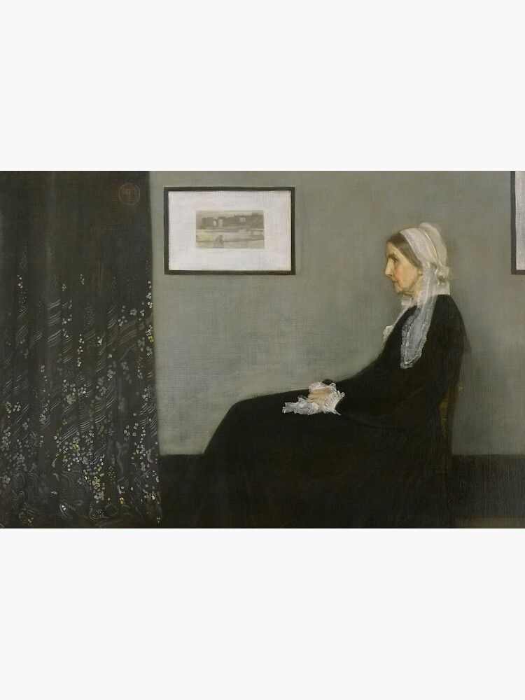 Whistlers Mother Oil Painting by James McNeill Whistler by podartist