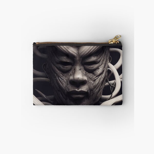 Artikelvorschau, HR Giger inspirierte 3D Ukiyo-e von Musashi, japanischer Budo Samurai entworfen und verkauft von ArtificialEye.