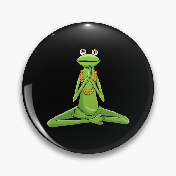 Item preview, Funny Yoga Frog Meditating designed and sold by Designer-Girl.