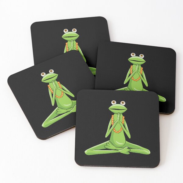 Item preview, Funny Yoga Frog Meditating designed and sold by Designer-Girl.