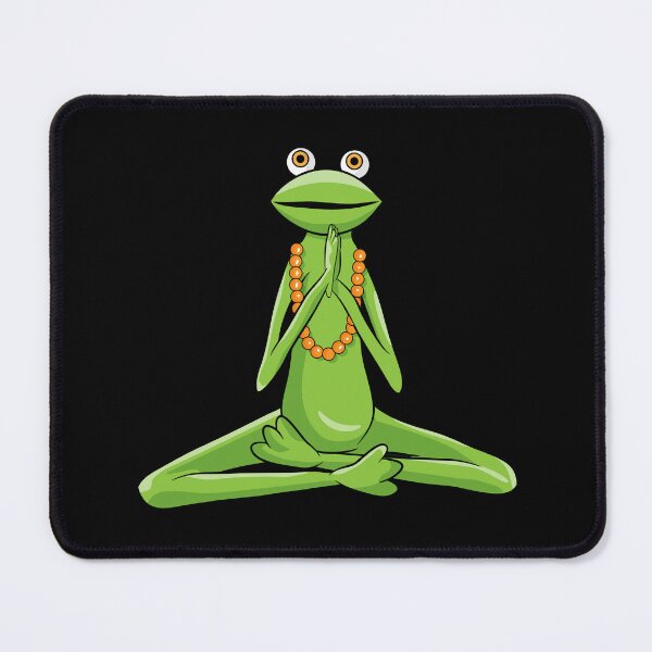 Item preview, Funny Yoga Frog Meditating designed and sold by Designer-Girl.